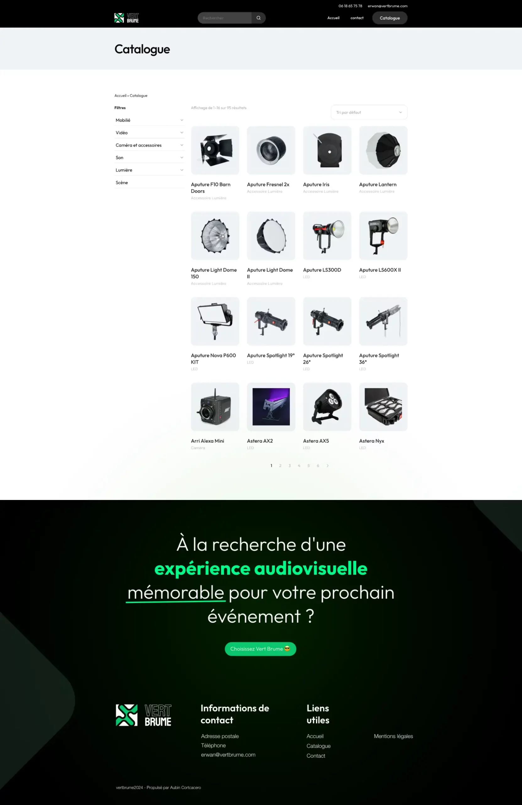 Web design Vertbrume