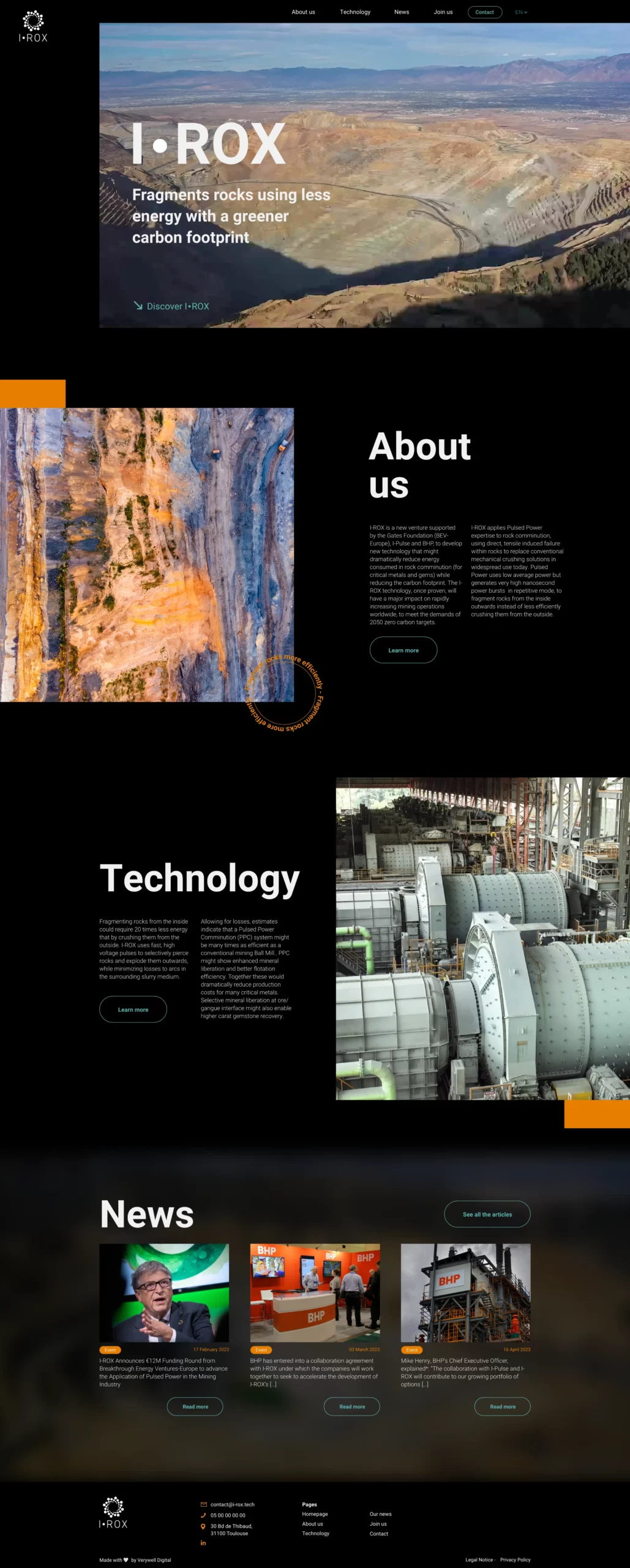 Web design I-ROX