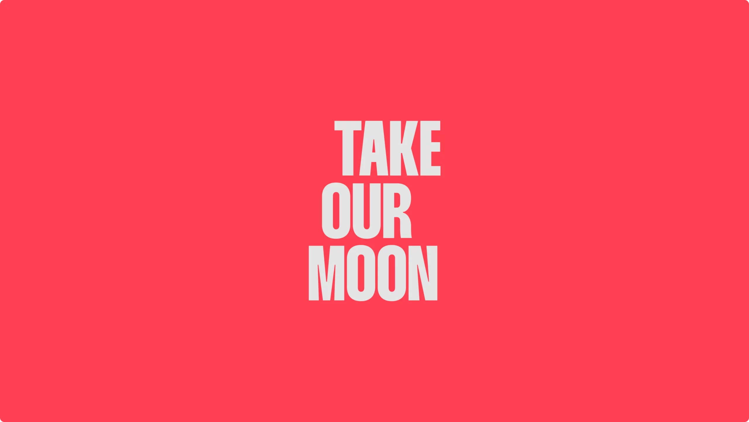 Projet Take Our Moon