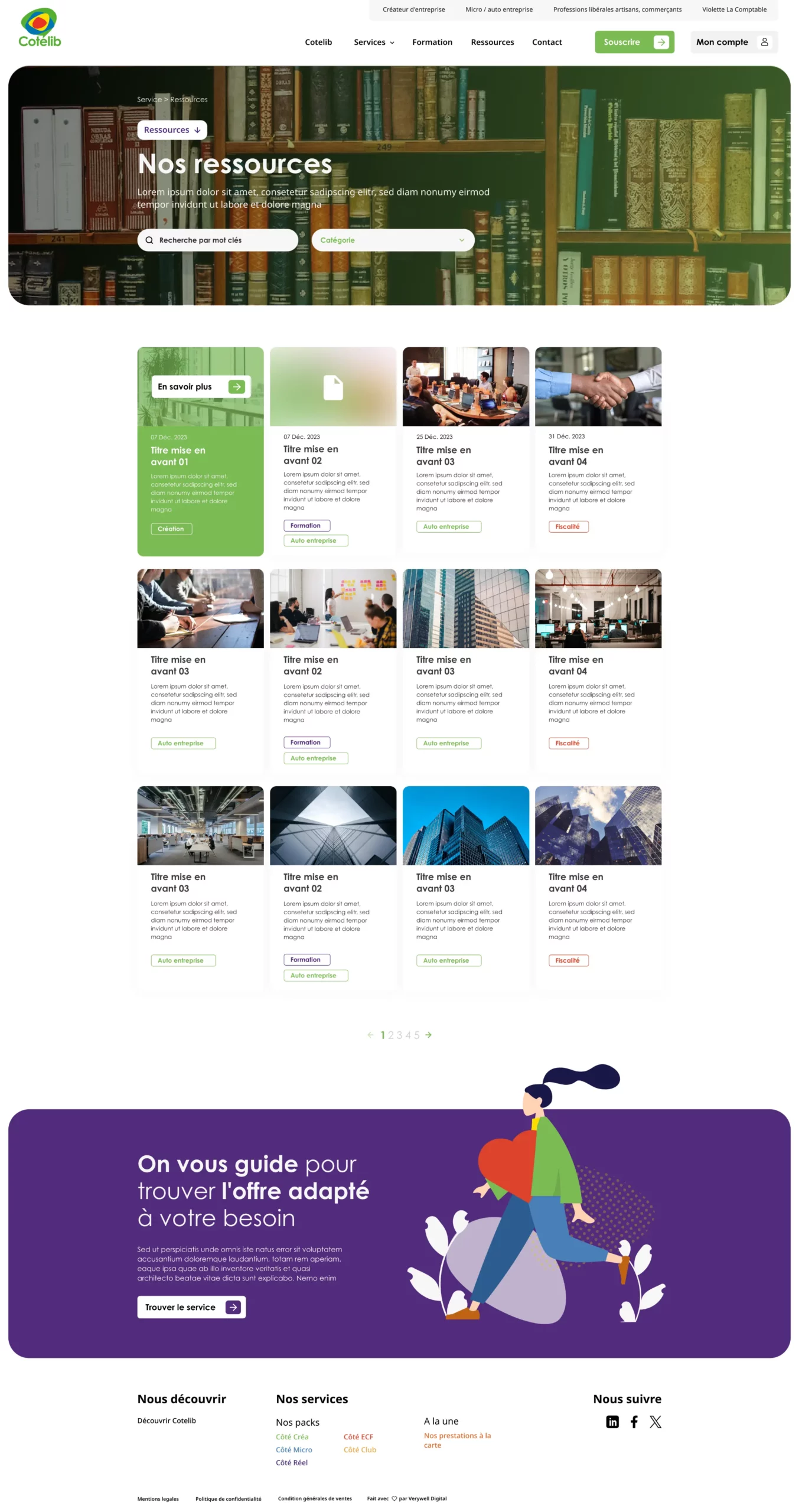 Web design Cotelib