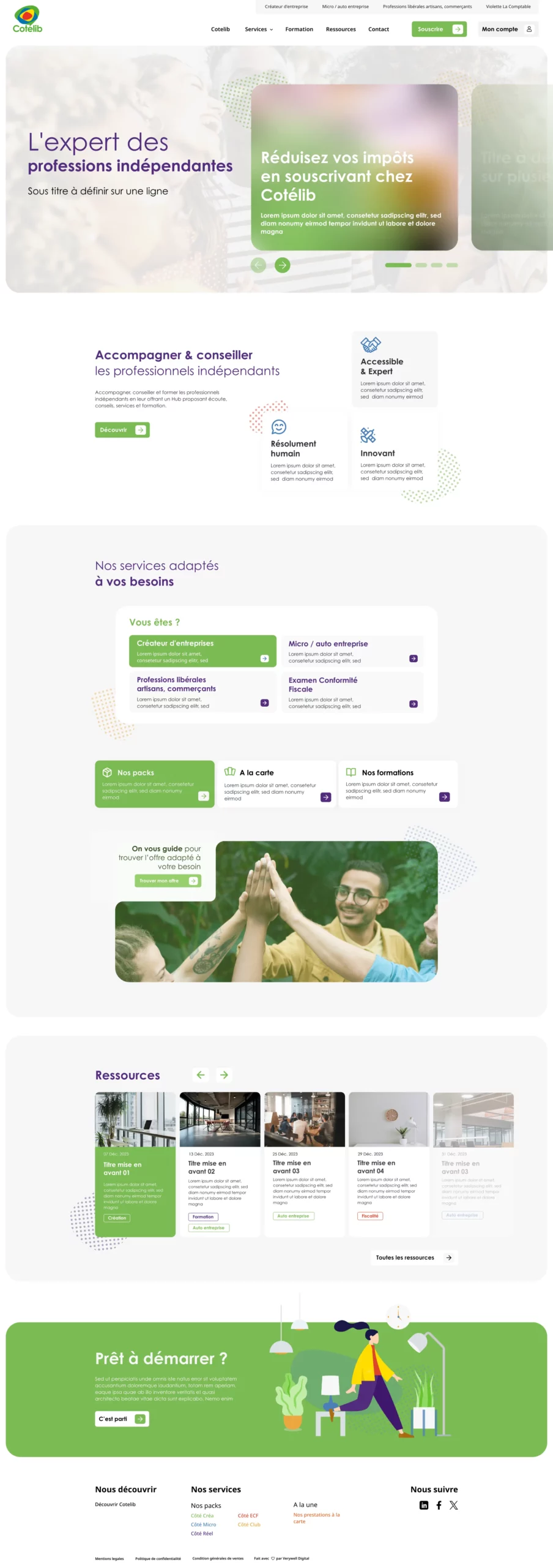 Web design Cotelib