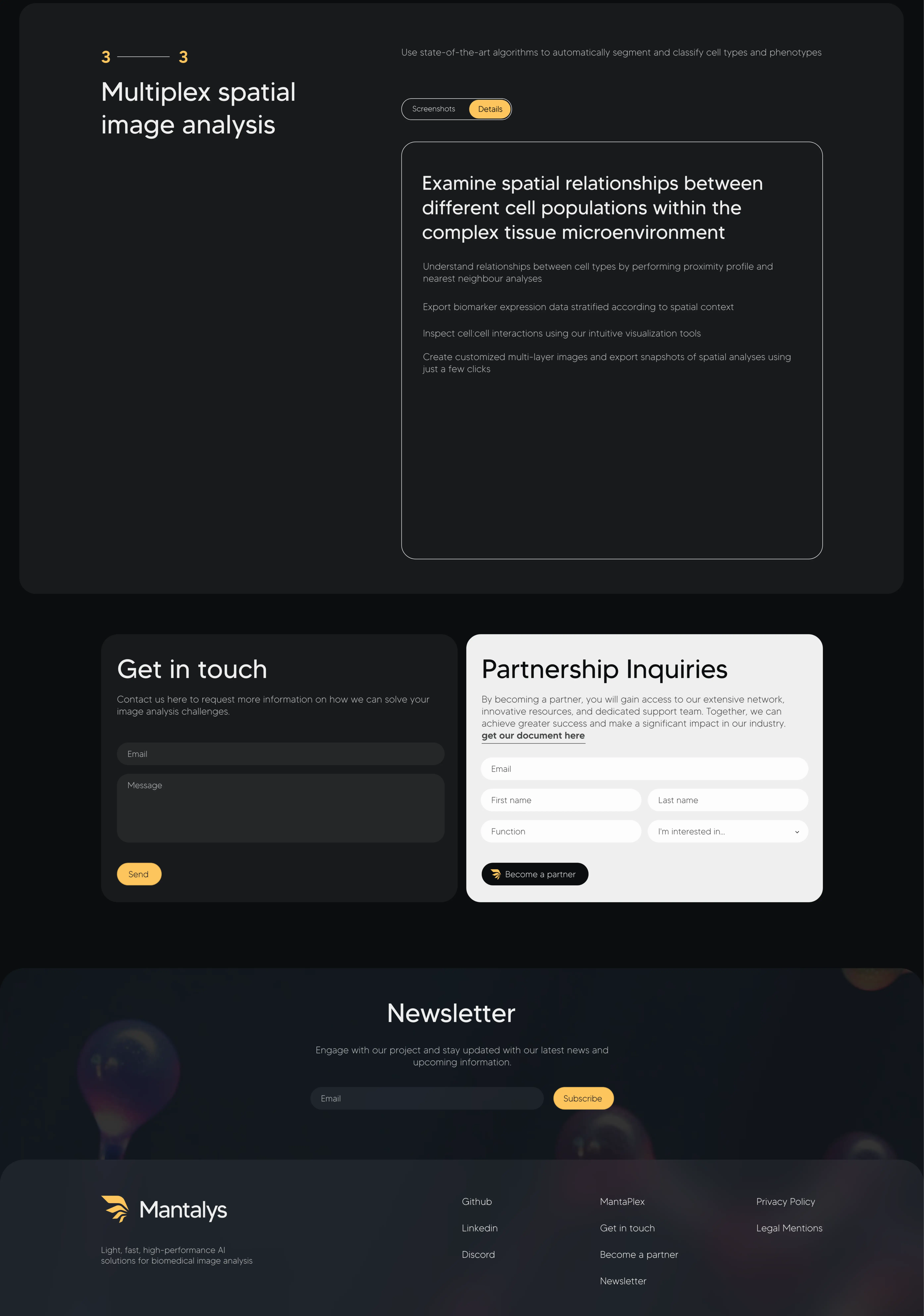 Web design Mantalys